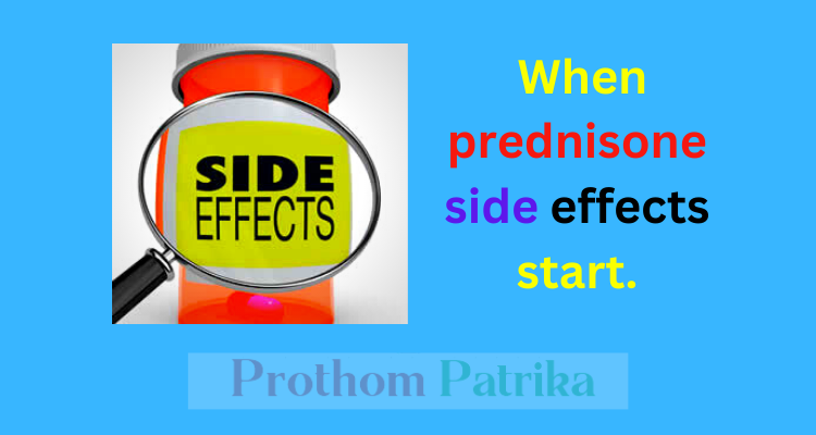 How long does prednisone side effects